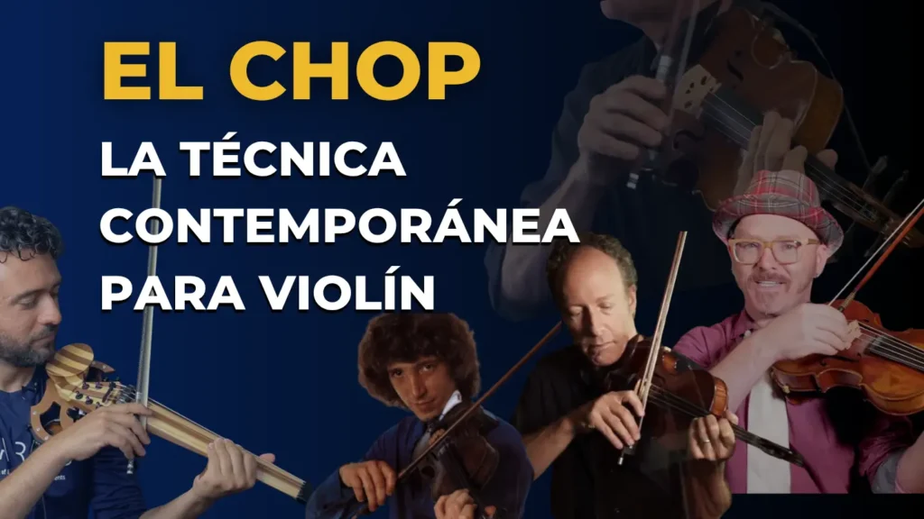chop en el violín
