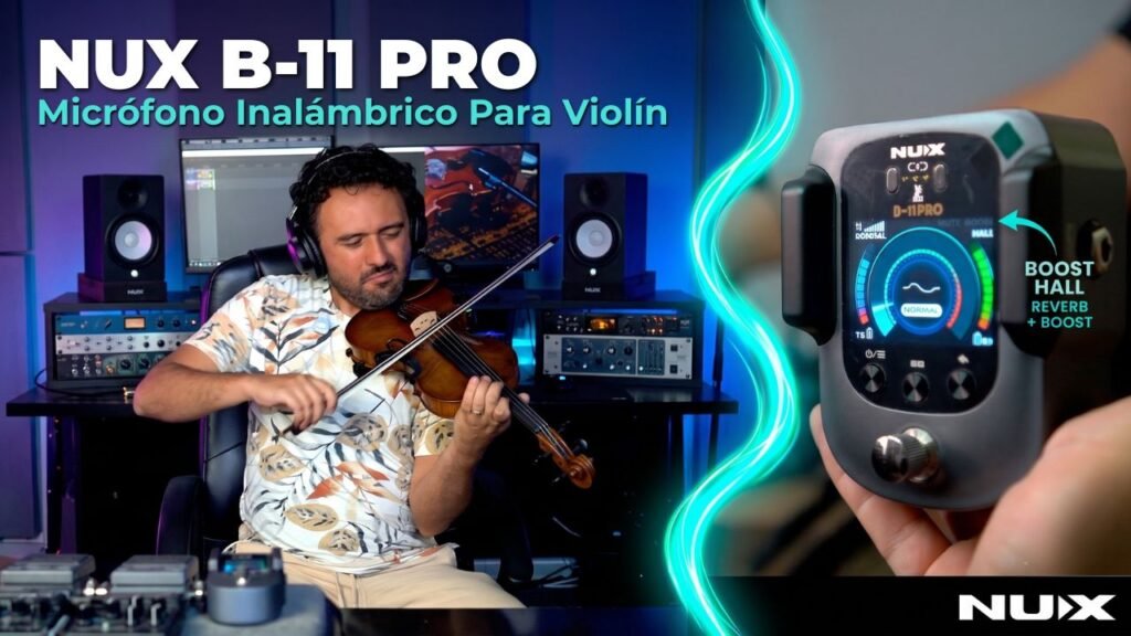 reseña de NUX B-11 Pro violin